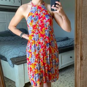 Floral American Eagle Mini Dress